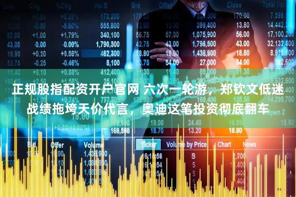 正规股指配资开户官网 六次一轮游,郑钦文低迷战绩拖垮天价代言,奥迪这笔投资彻底翻车
